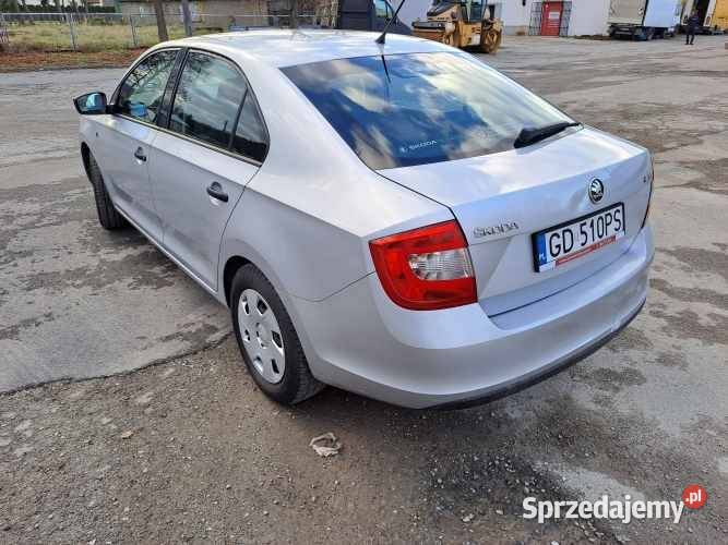 Skoda Rapid 12 Active 2014 Uszkodzony Stary Sącz