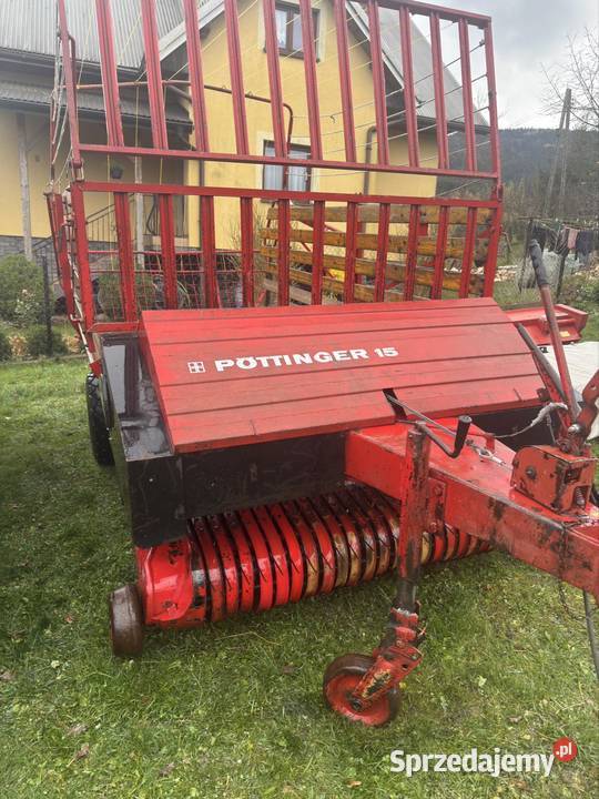 Przyczepa samozbierająca przyczepy Limanowa