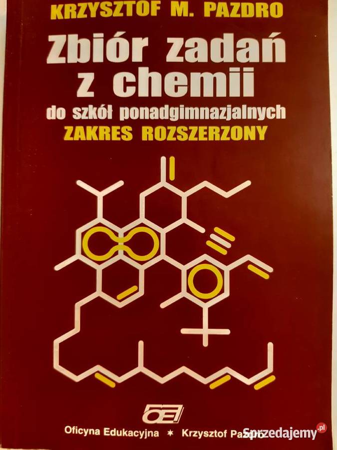 Zbiór zadań z chemii Zakres rozszerzony