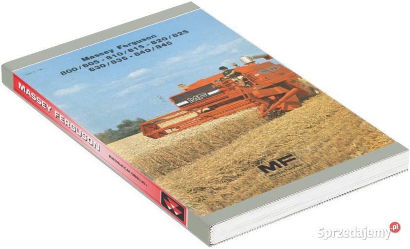 Instrukcja Massey ferguson 800 825 830 835 840 Pozostałe Szamotuły