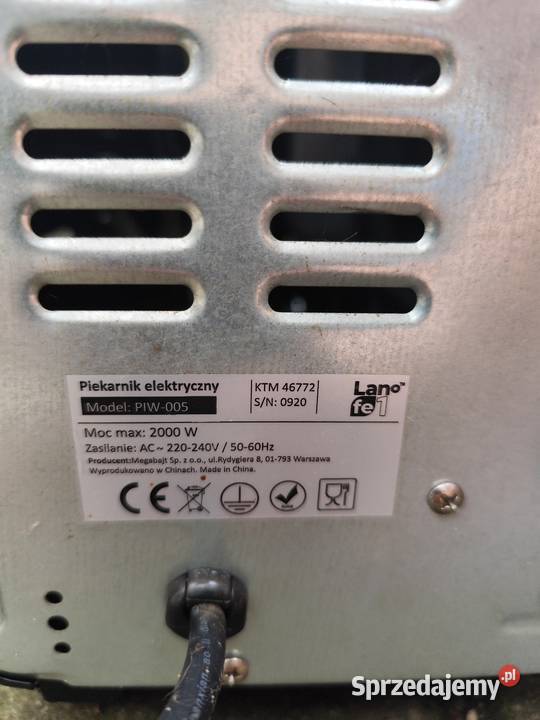 Piecyk elektryczny z rusztem wielkopolskie Poznań