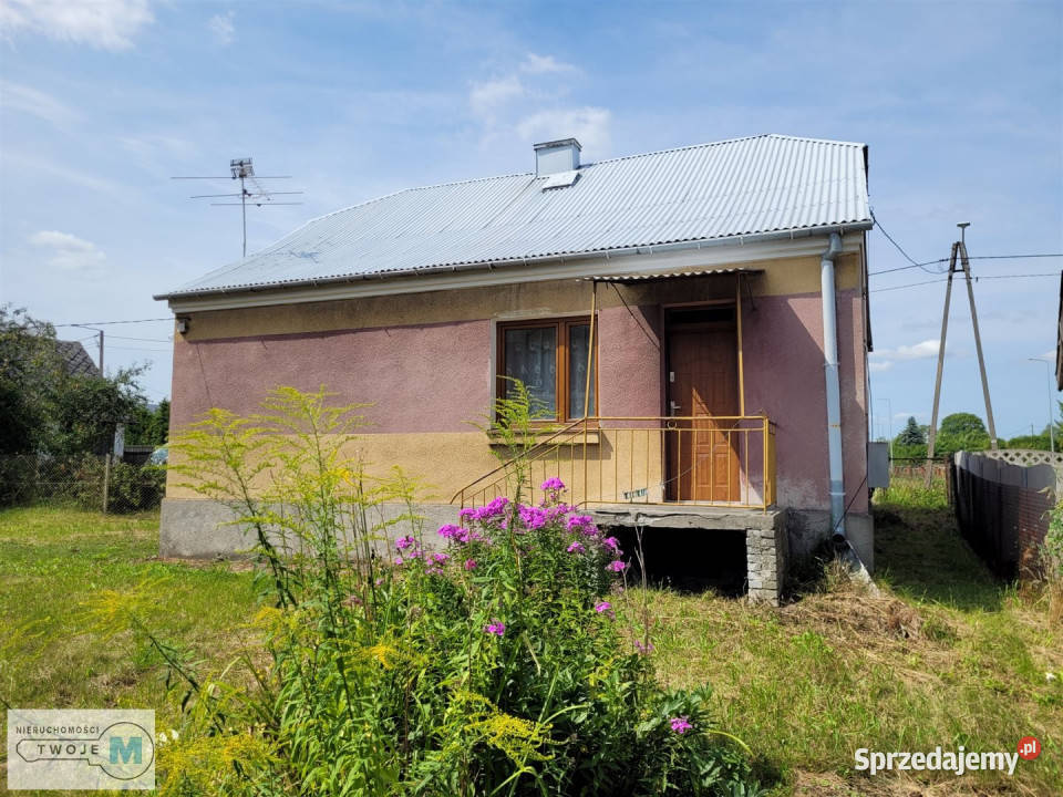 Sprzedam dom wolnostojący 65m2 Chmielnik blacha