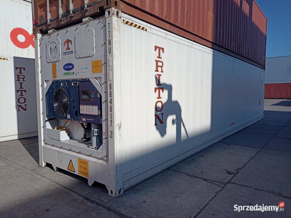 Kontener chłodniczy 40HCRF chłodnia magazyn 12m Gdańsk