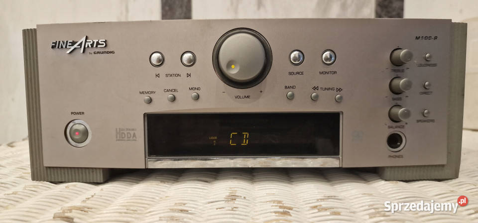 Amplituner Grundig M100R 20 srebrny tytanowy wielkopolskie sprzedam
