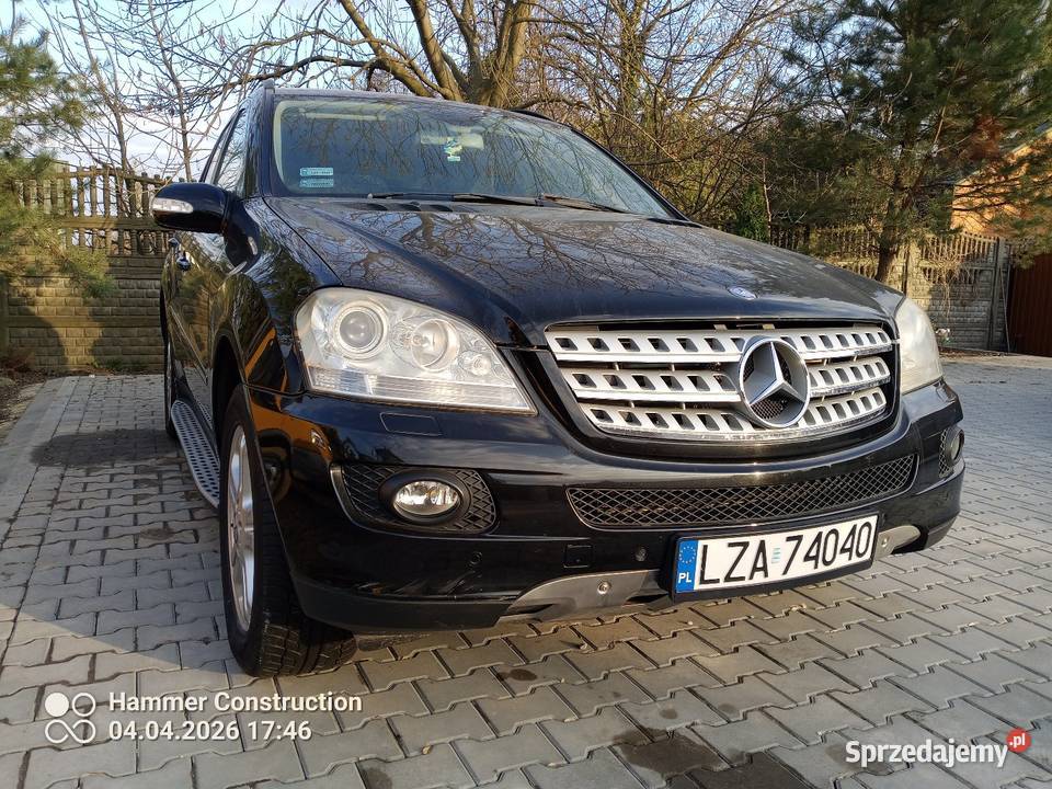 Mercedes ml 320 w164 uszkodzony silnik Zamość