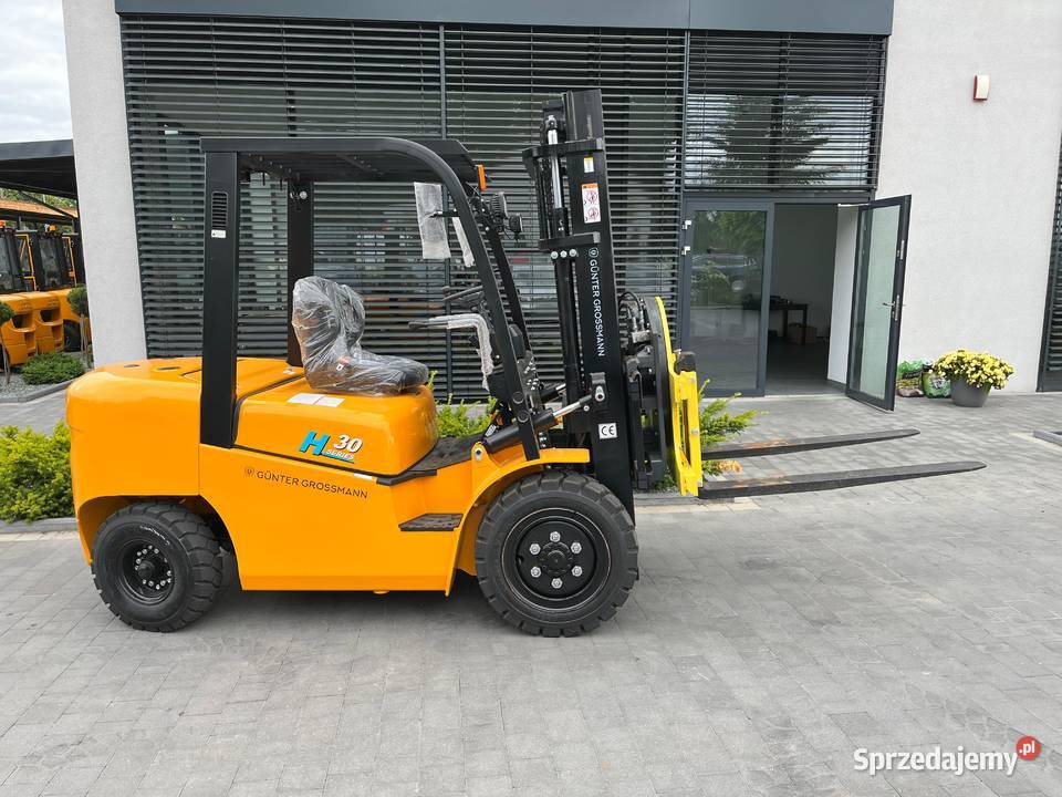 Wózek widłowy z obrotnicą 3T 45m Gunter Wrocław sprzedam