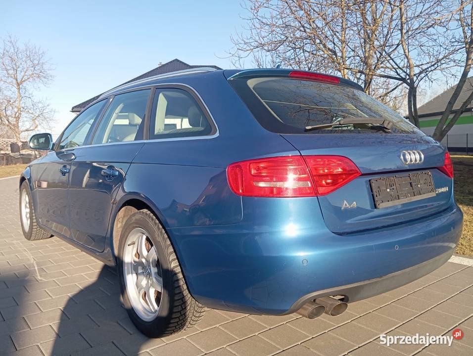 Audi A4 B8 20tdi167z Niemiec Xenon 2009r Łuków