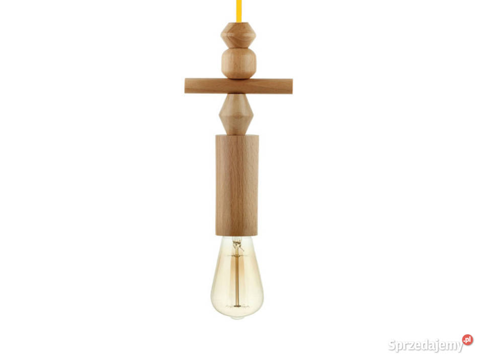 Lampa wiszaca Totem 6 yellow Lampy wiszące Gdańsk sprzedam