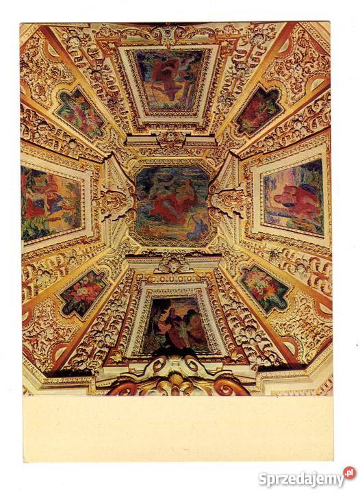 KRAKÓW WAWEL DEKORACJA STIUKOWA POCZTÓWKA świętokrzyskie Krynki