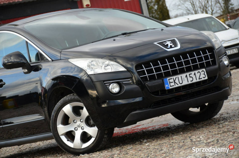 Peugeot 3008 Zarejestrowan 16T Serwis Panorama elektryczne lusterka 3008 Kutno