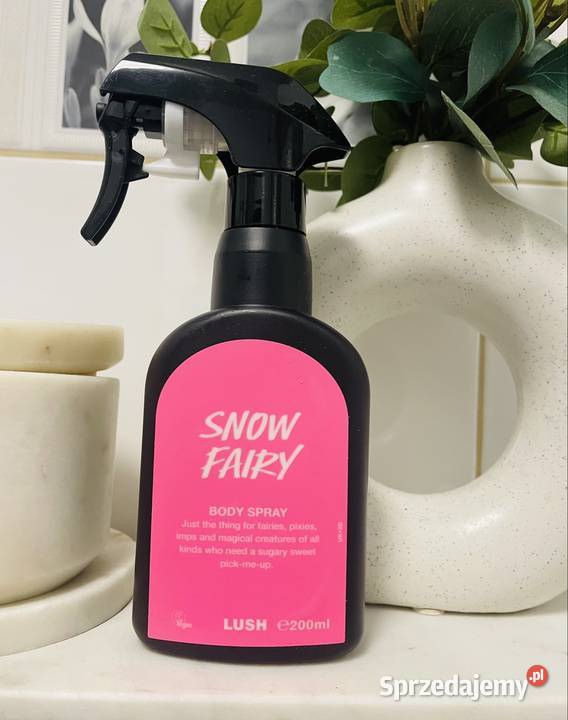 LUSH Snow Fairy Body Spray 200 ml limitowana dolnośląskie Bielawa