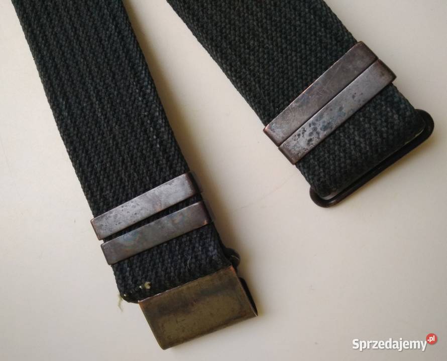 REGULOWANY PAS STRAŻACKI WOJSKOWY 1978 PRL Łódź