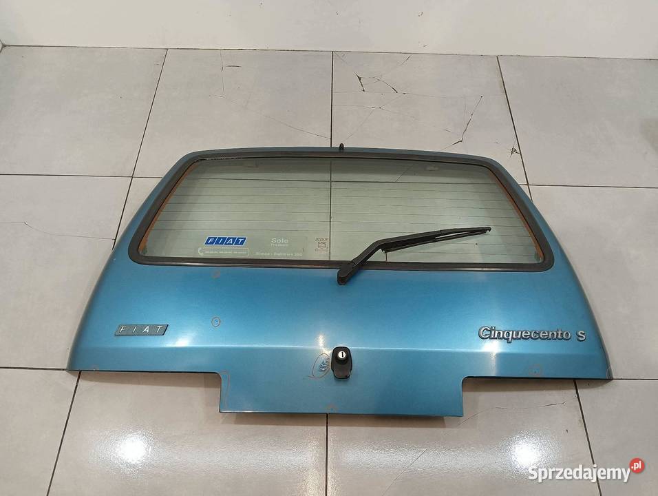 KLAPA TYŁ 487A Fiat Cinquecento I 19911998 osobowe