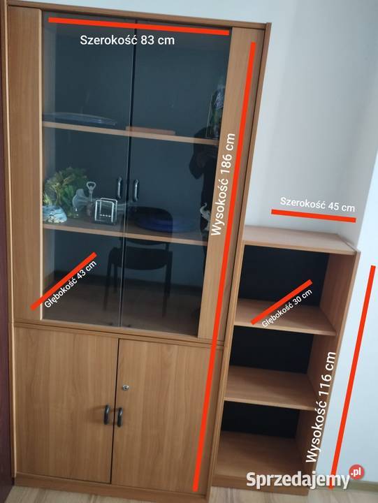 Meble biurowe do biura firmy gabinetu zestaw Tychy