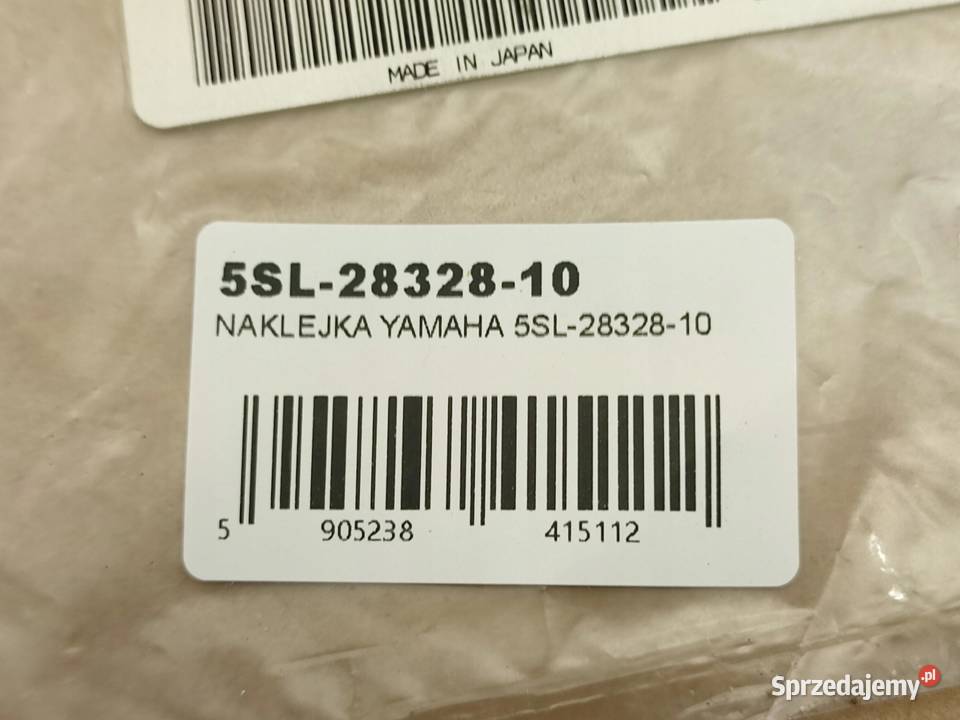 NAKLEJKA DELTA BOX NA PRAWY BOCZEK YAMAHA YZFR6