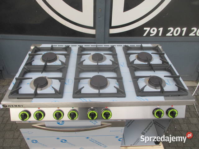 Nowa Kuchnia Gazowa 6palnikowa z piekarnikiem Ostrów Wielkopolski