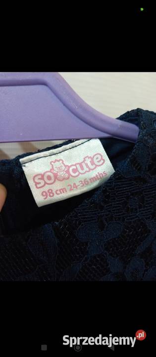 Elegancka sukienka koronkowa So Cute 2436 mcy Zwierzyniec