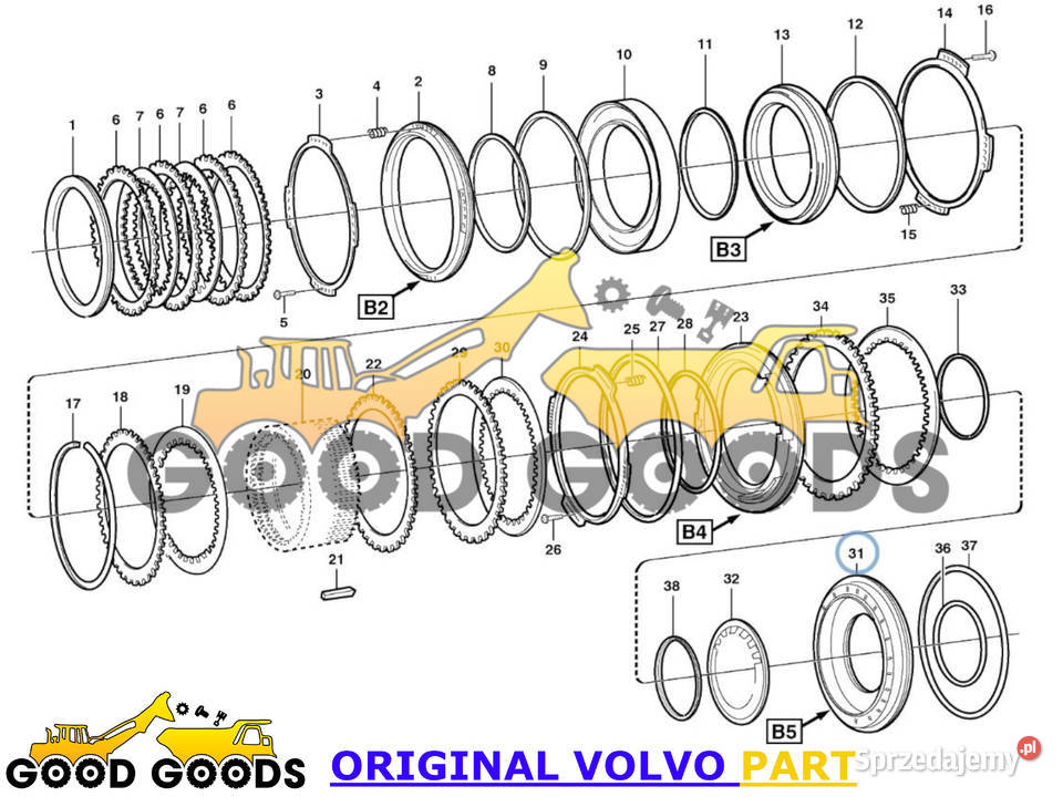 VOLVO TŁOK 11145538 Władysławów