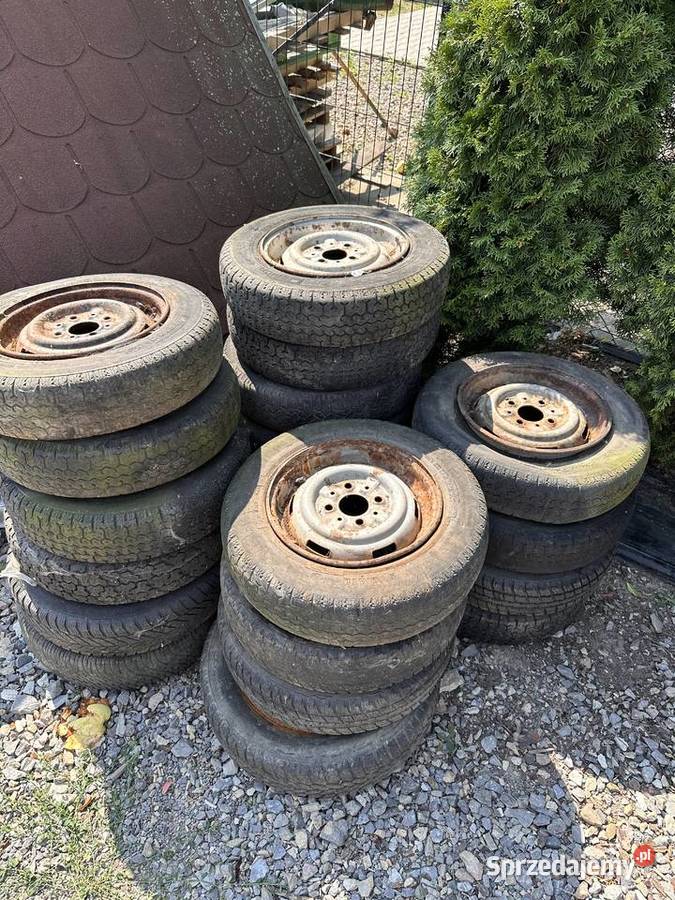 Opony z felgami Fiat 126p maluch Opony i felgi Bochnia