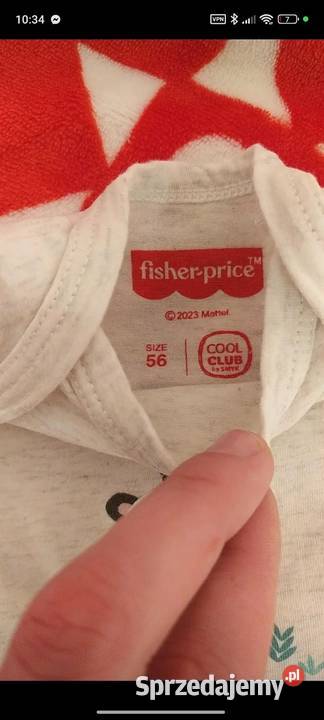 Nowy zestaw 3 Bodziaków unisex Fischer Warszawa