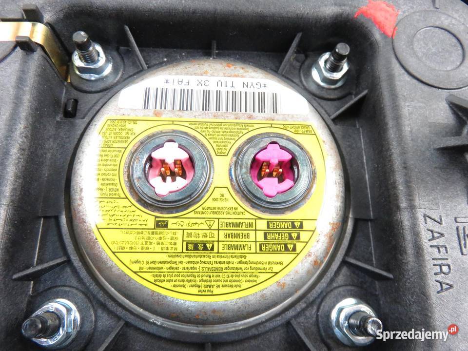 PODUSZKA KIEROWCY OPEL ZAFIRA B A05 13111348 osobowe Wyposażenie wnętrza sprzedam