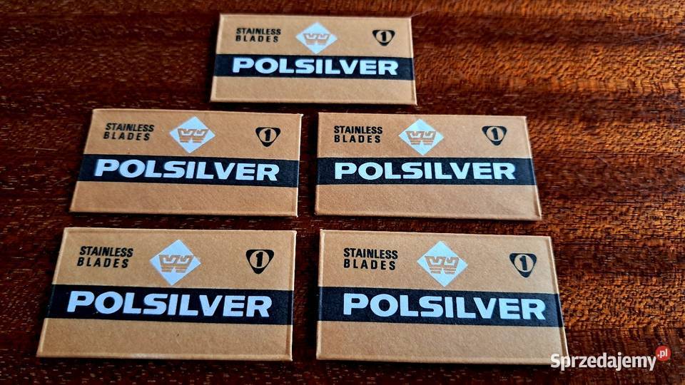 Fabrycznie Nowe Stare Żyletki Polsilver Świecie