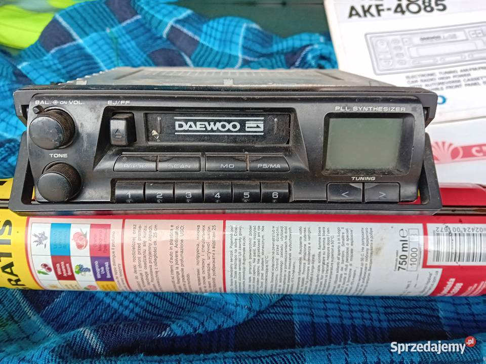 Radio DAEWOO TICO LANOS POLONEZ FSO instrukcja Mińsk Mazowiecki