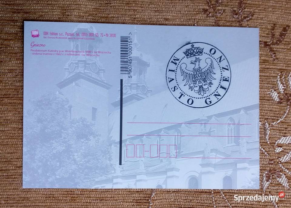 GNIEZNO RELIKWIE ŚW WOJCIECHA W PREZBITERIUM Piszczac