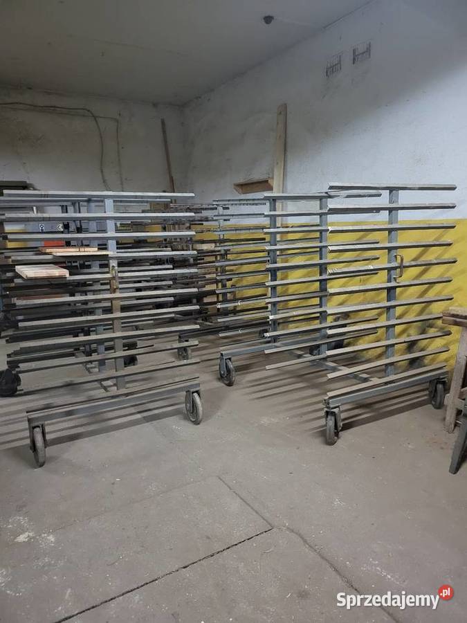 Wozek do składowania lakierowanych elementów Łomża