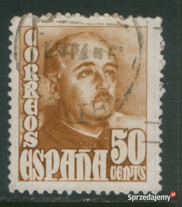 Zn Hiszpania Mi 952 kas 1948 Gliwice