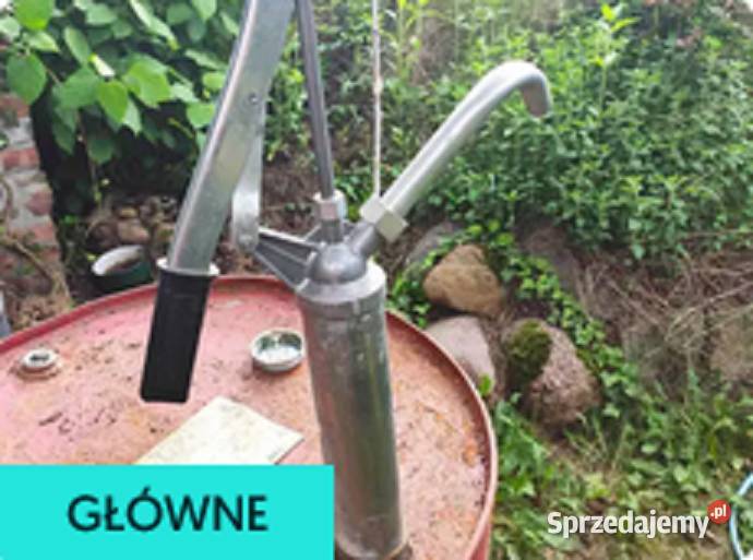 Beczka stalowa z pompą Szadek