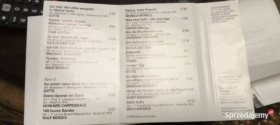 Wielkie przeboje lat 70Die Groen Schlager Der