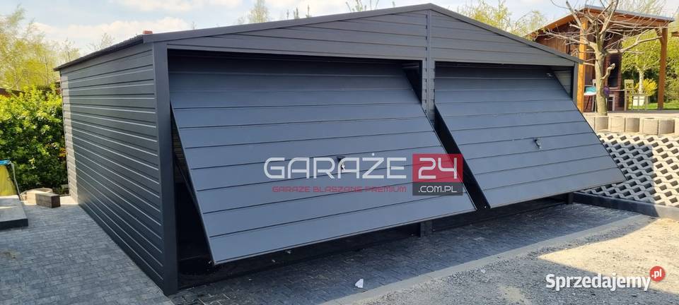 Garaż blaszany Premium 6x580m profil OCYNKOWANY Sprzedaż Dębica