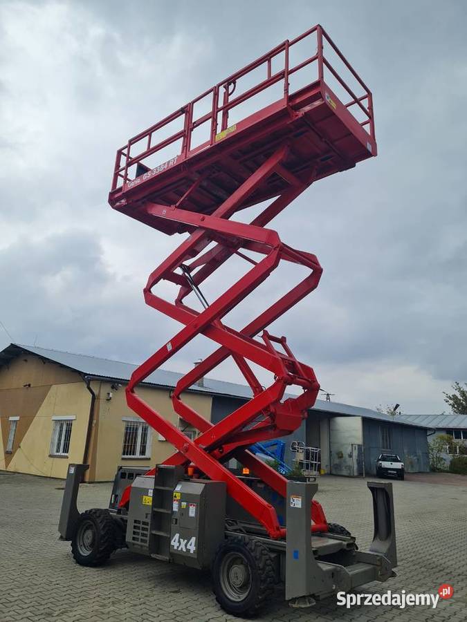 Podnośnik nożycowy spalinowy Genie GS3384RT wys Dąbrowa Tarnowska