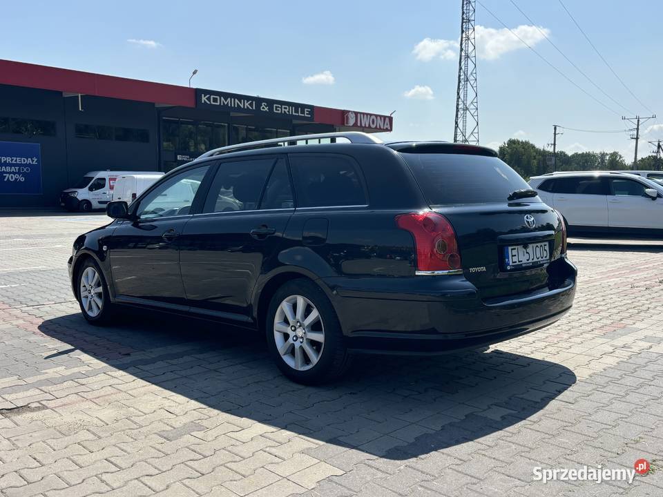 Toyota Avensis 18 benzyna kombi T25 11500zl do aluminiowe felgi łódzkie Łódź