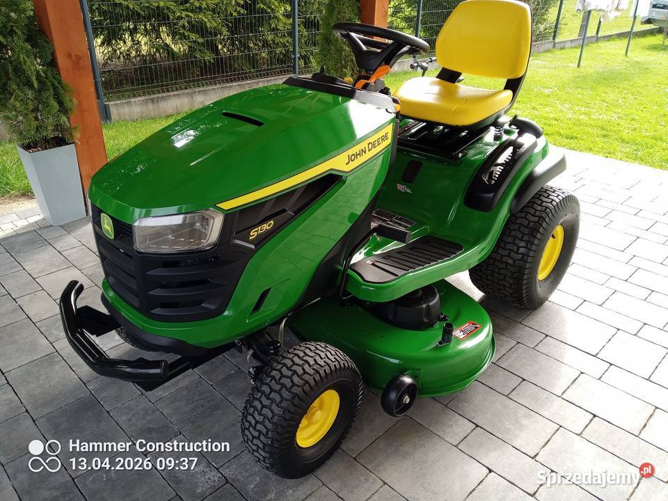 Traktorek kosiarka John Deere S130USA Traktorki