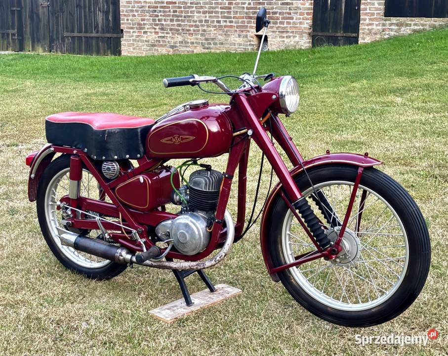 WSK 125 M06 1956 KLASYK renowacji Niski numer benzyna Lublin