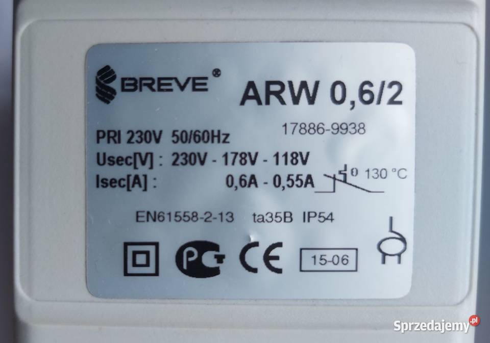 ARW 062 Jednofazowy regulator prędkości Dąbrowa Górnicza