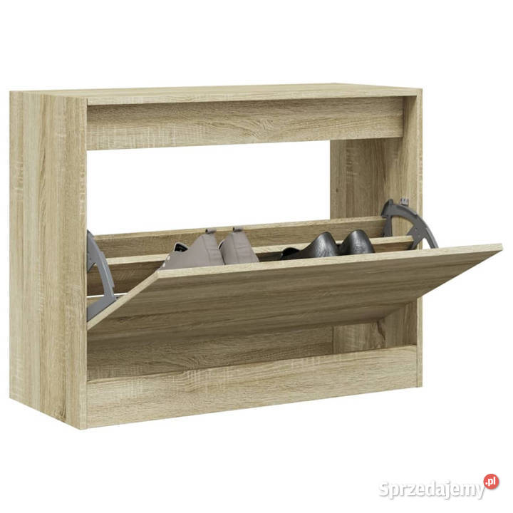 Szafka na buty dąb sonoma 80x34x63 materiał Warszawa
