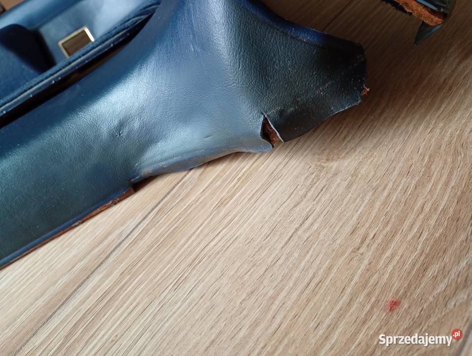 Mercedes w123 c123 boczek boczki niebieski welur Tarnowskie Góry