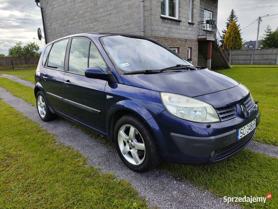 Renault Scenic II 20 134 BenzynaGaz Klima tempomat Motoryzacja