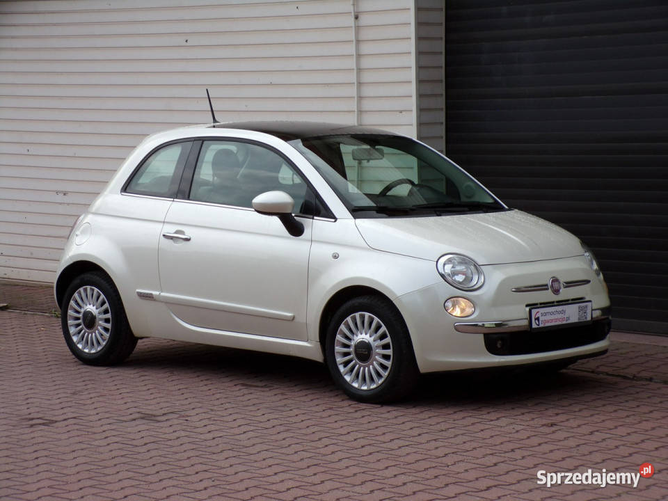 Fiat 500 BiałaPerła Gwarancja 2012r I 2007 benzyna 500 Mikołów sprzedam