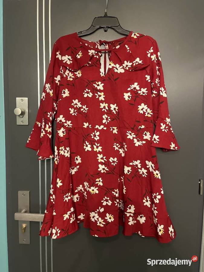 Boohoo sukienka modny wzór kwiaty floral nowa zachodniopomorskie Choszczno