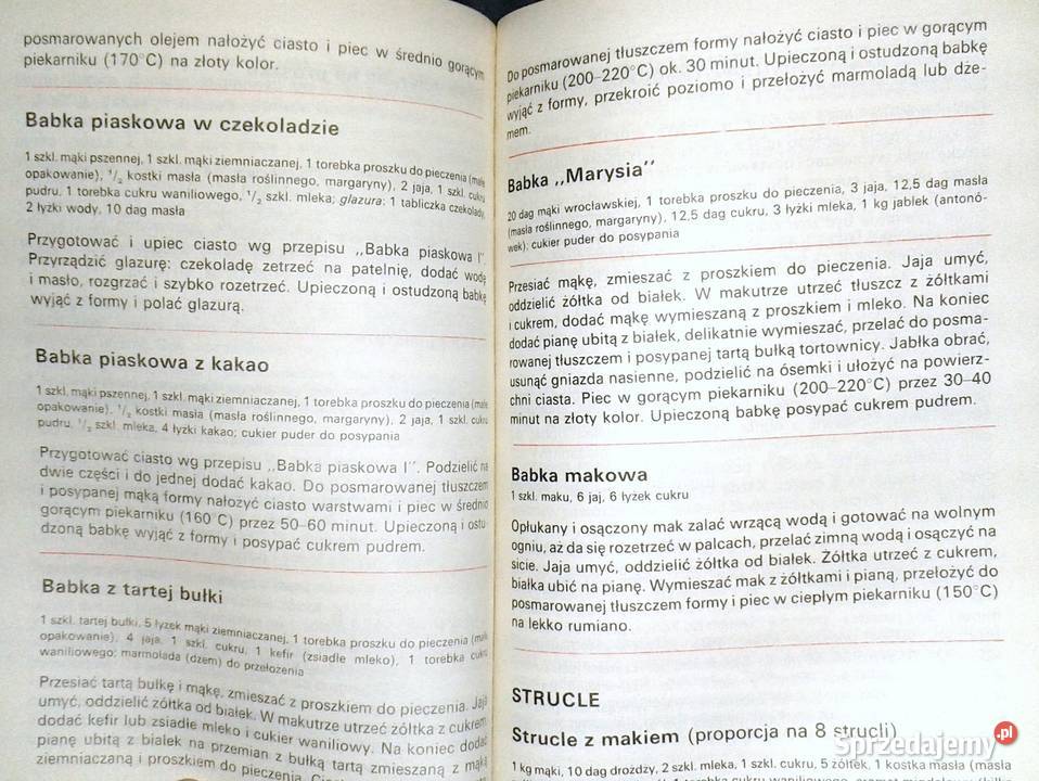 Piekę ciasta i ciasteczka Wanda Piotrowiakowa Chełm