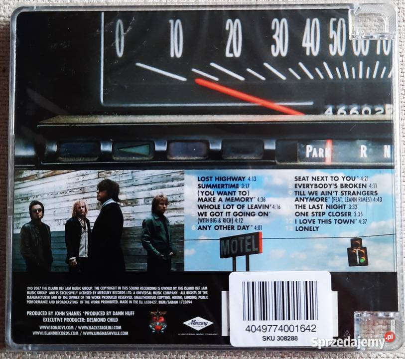 Super Album CD BON JOVI Album Lost Highway CD CD Katowice