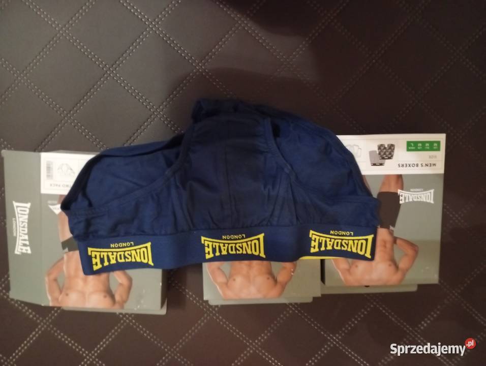 Majtki bokserki męskie Lonsdale Bielizna świętokrzyskie