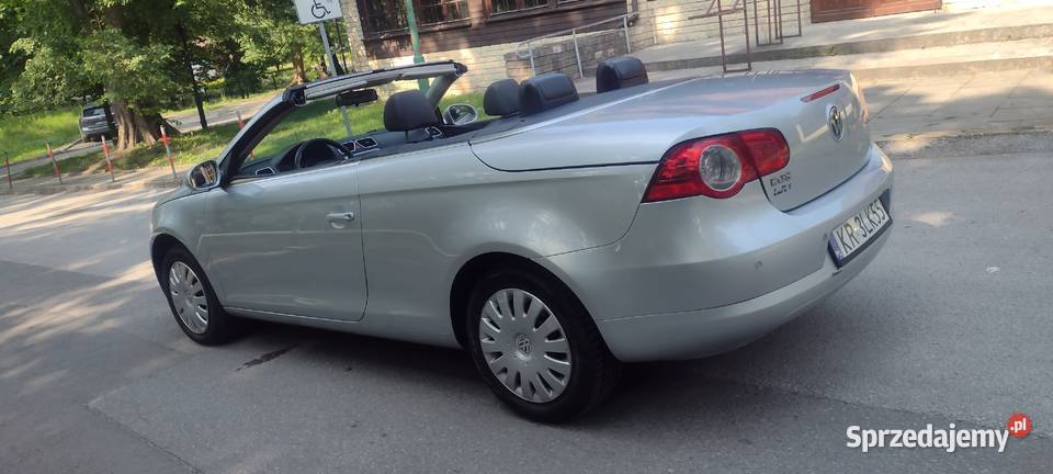 vw eos 16 16v benzyna cabrio okazja 115KM Volkswagen Kraków