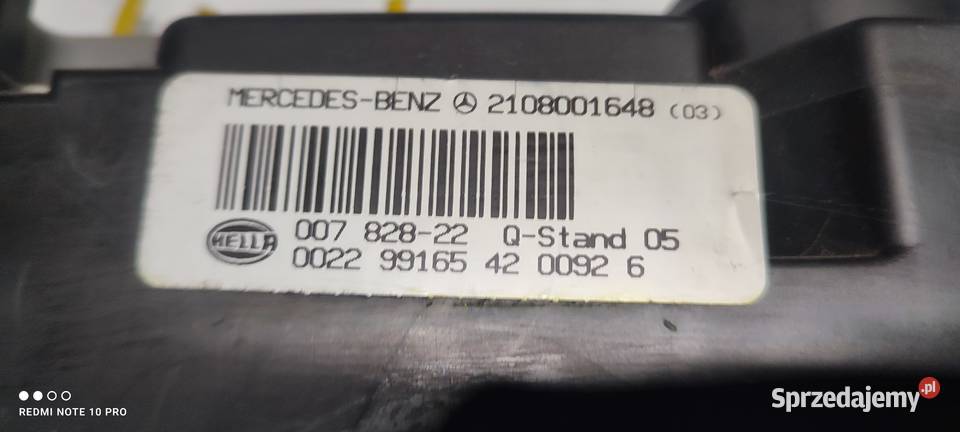 Mercedes pompka centralnego zamka 2108001648