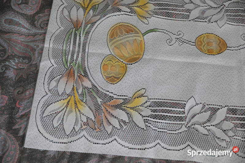 Bieżnik obrusikserweta wielkanocny 60x118 Kielce sprzedam