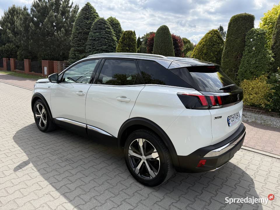 Peugeot 3008GTLine 20HDI 2017r NAVI KAMERA automatyczna Leszno
